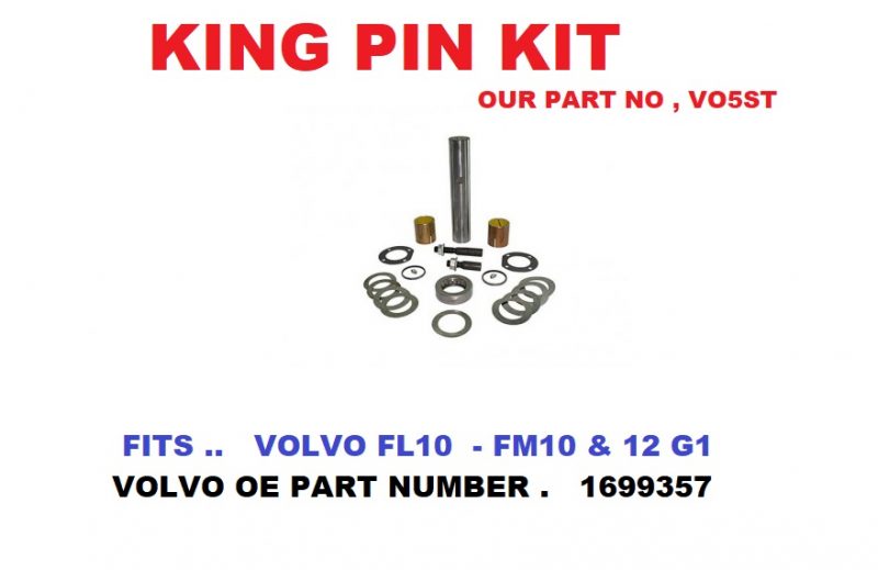 Volvo King Pin Kit Our Part Number Vo St Trucks N Parts Manchester